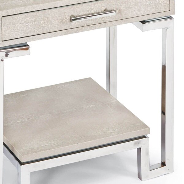 Shagreen End Table